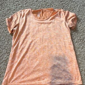 Short Sleeve Orange Dry fit